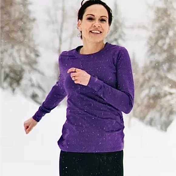 ZYIA Tops - ZYIA ‘Chill’ Breathable Mesh Active Long Sleeve Top